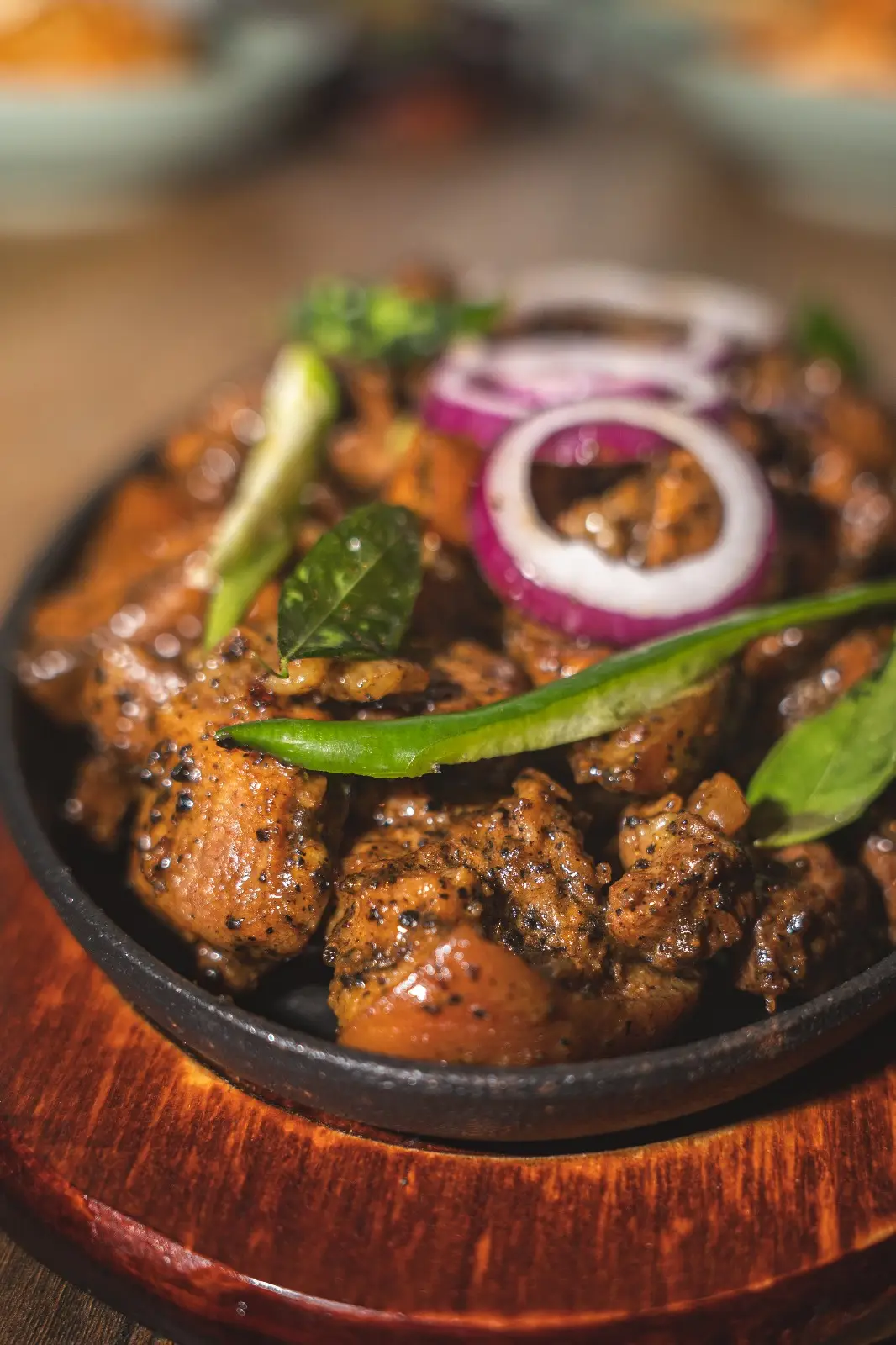 A welcoming shot of the restaurant entrance